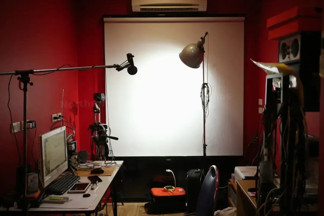 Remote guest recording setup